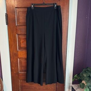 Who What Wear Black Wide Leg Pants